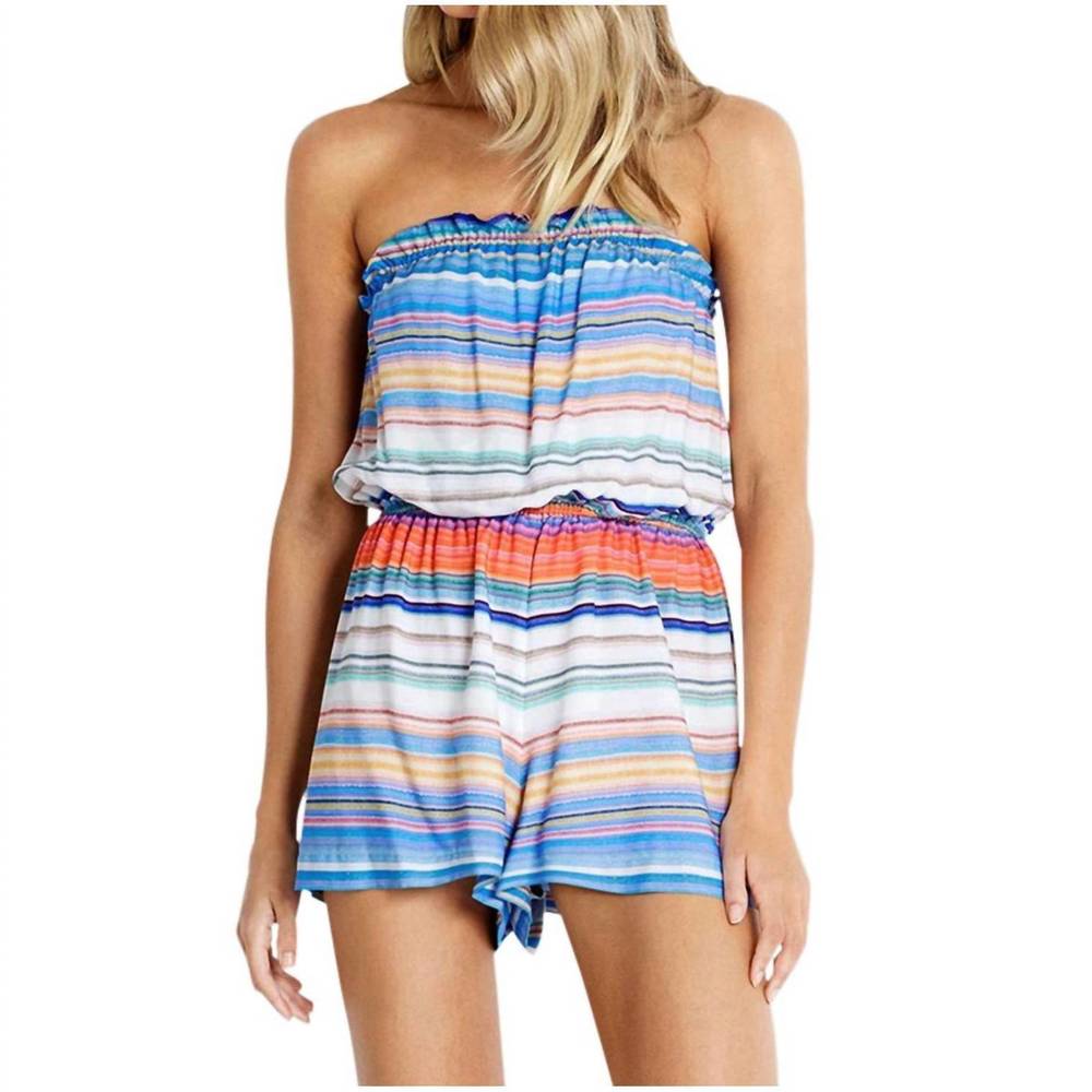 NEW SEAFOLLY romper in sea kashmir stripe
